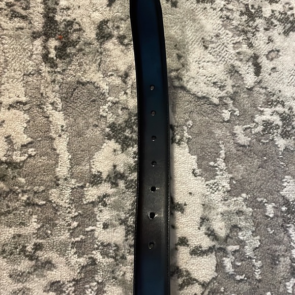 Tiled Reversible Leather Belt - 34 - Picture 7 of 7